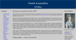 Desktop Screenshot of pastellists.com